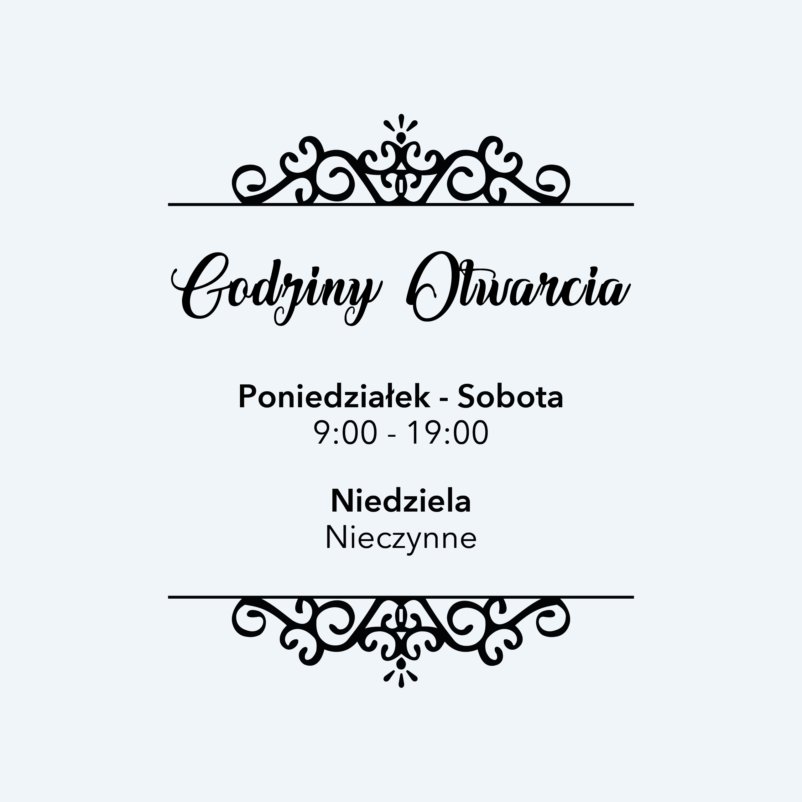 Godziny otwarcia - W26