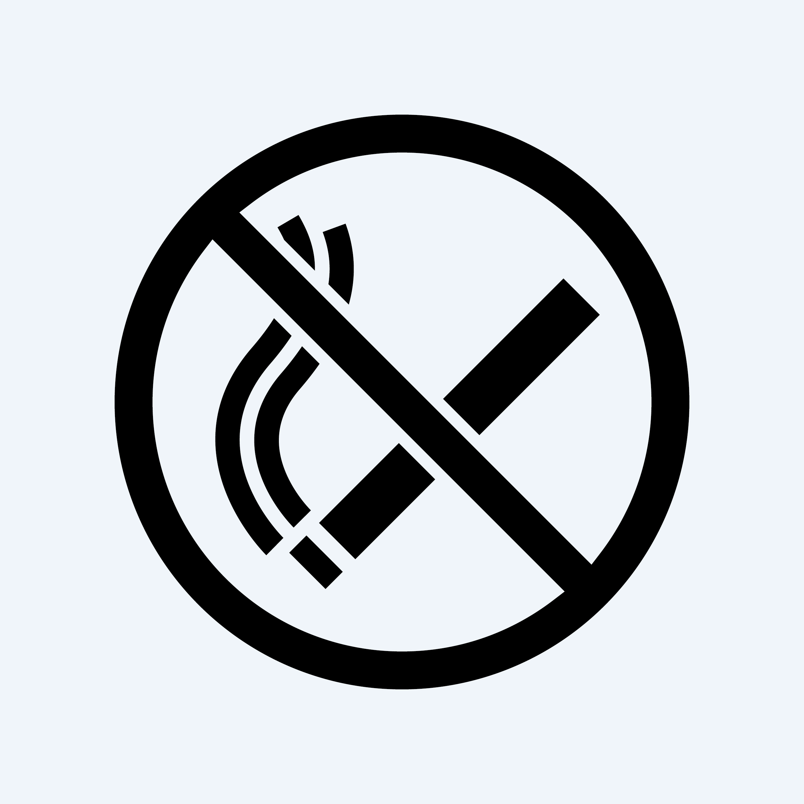 Naklejka zakaz palenia