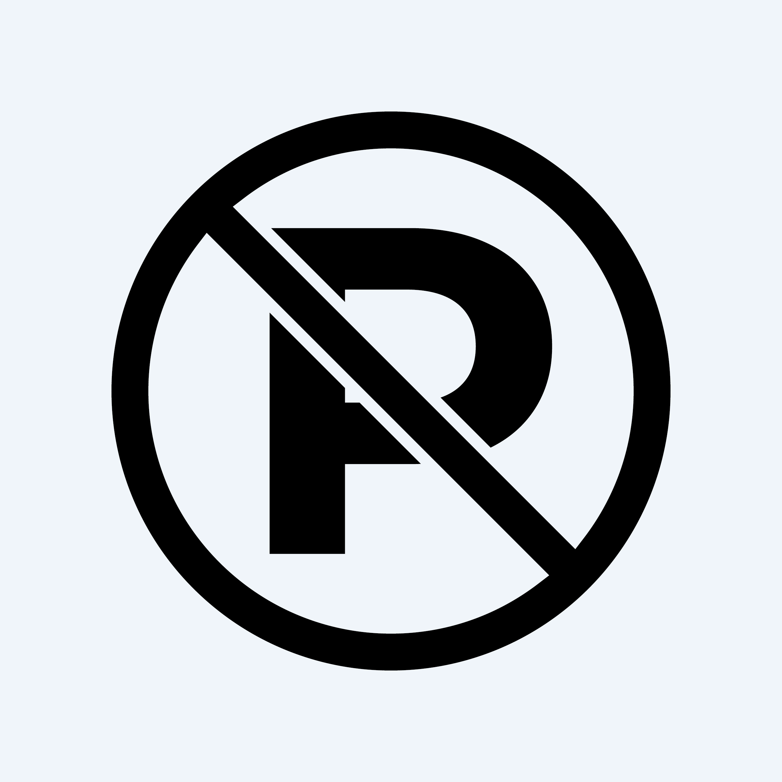 Naklejka zakaz parkowania