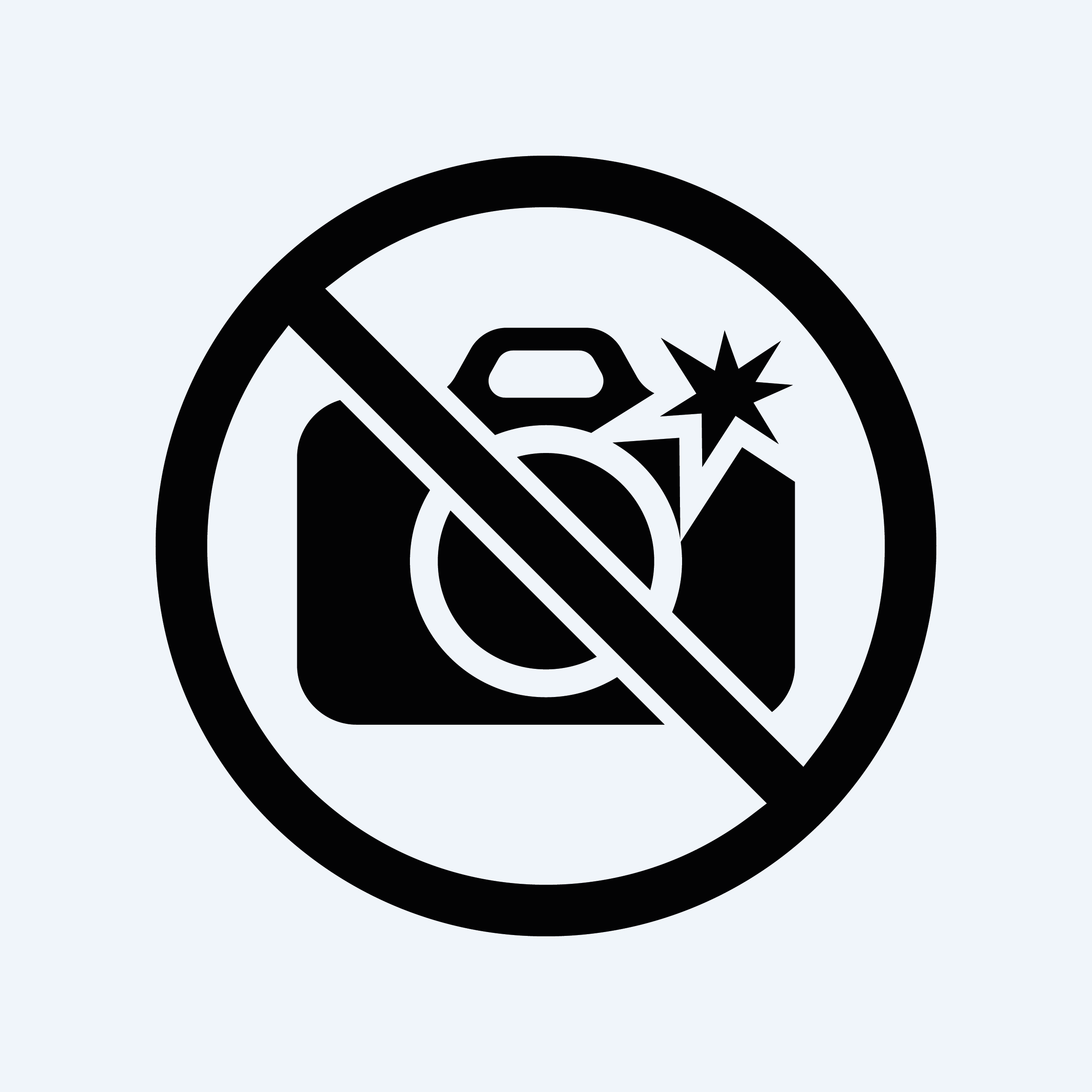 Naklejka zakaz robienia zdjęć